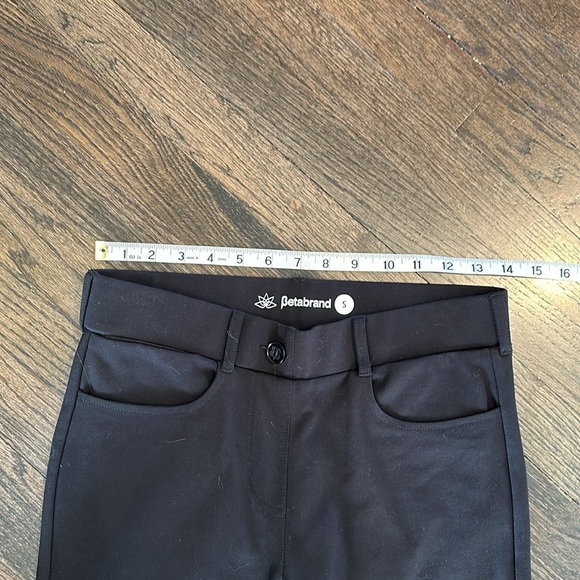 Betabrand Black Pants Small S EUC 31” inseam - Picture 3 of 6